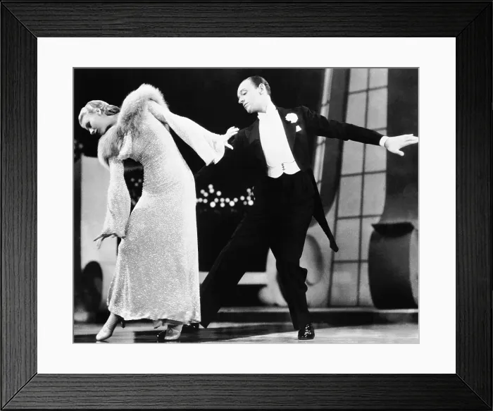 Framed Print : FOLLOW THE FLEET, Ginger Rogers, Fred Astaire, 1936