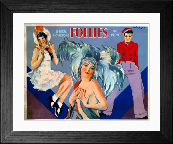 Framed Print : FOX MOVIETONE FOLLIES OF 1929, 1929, TM and Copyright 20th Century Fox Film Corp. All rights reserved / courtesy Everett Collection