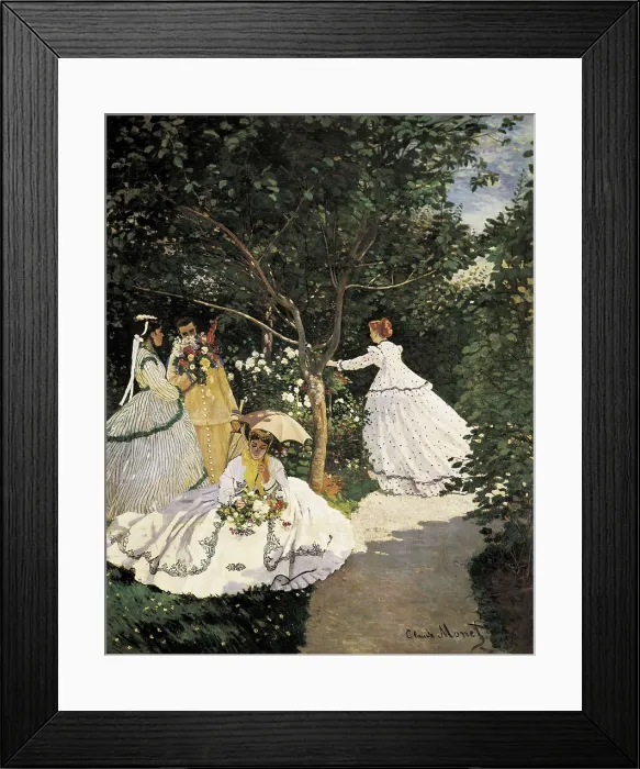 Framed Print : MONET, Claude (1840-1926). Women in the Garden. 1867. Impressionism. Oil on canvas. FRANCE. Paris. Muse d'Orsay (Orsay Museum). AISA / Everett Collection**US SALES ONLY** Framed Print : MONET, Claude (1840-1926). Women in the Garden. 1867. Impressionism. Oil on canvas. FRANCE. Paris. Muse d'Orsay (Orsay Museum). AISA / Everett Collection**US SALES ONLY**