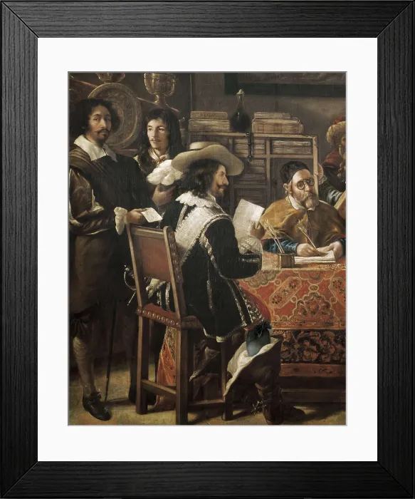 Framed Print : PAREJA, Juan de (1610-1670). The Vocation of St. 1661. Left detail. Portrait of the artist. Baroque art. Oil on canvas. SPAIN. Madrid. Prado Museum Framed Print : PAREJA, Juan de (1610-1670). The Vocation of St. 1661. Left detail. Portrait of the artist. Baroque art. Oil on canvas. SPAIN. Madrid. Prado Museum