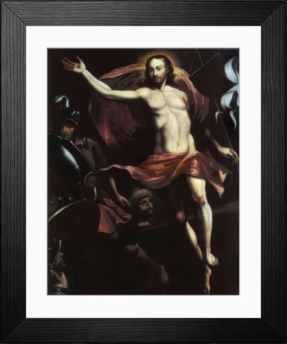 Framed Print : Resurrection. 17th c. Colonial baroque. Oil on canvas. AISA / Everett Collection**US SALES ONLY** Framed Print : Resurrection. 17th c. Colonial baroque. Oil on canvas. AISA / Everett Collection**US SALES ONLY**