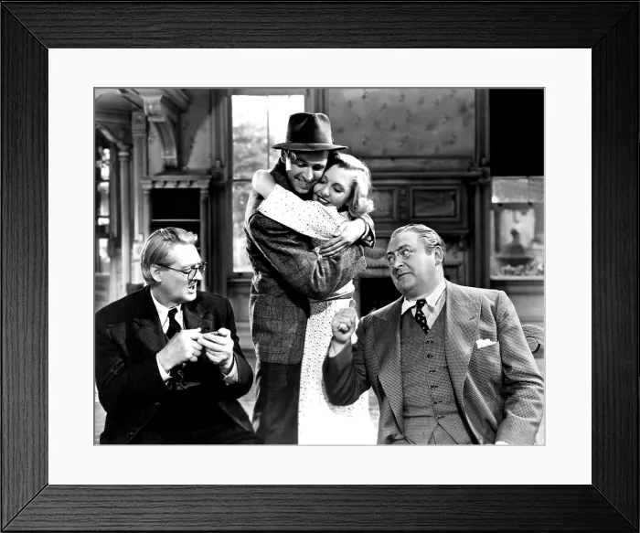 Framed Print : YOU CAN'T TAKE IT WITH YOU, Lionel Barrymore, James Stewart, Jean Arthur, Edward Arnold, 1938