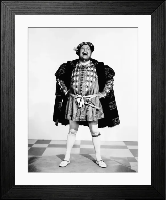Framed Print : YOUNG BESS, Charles Laughton, 1953 Framed Print : YOUNG BESS, Charles Laughton, 1953