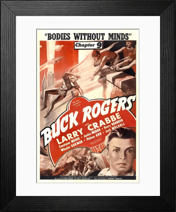 Framed Print : BUCK ROGERS, Larry Crabbe in Chapter 9: Bodies Without Minds, 1939