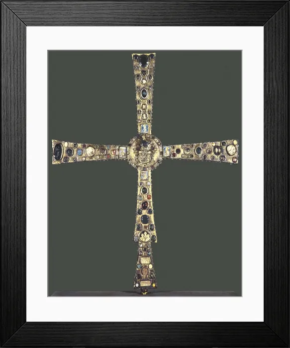 Framed Print : Cross of Desiderius. 8th c. Lombardian art. Ostrogothic or Lombardian art. Jewelry. ITALY. Brescia. Roman Civic Museum. AISA / Everett Collection**US SALES ONLY** Framed Print : Cross of Desiderius. 8th c. Lombardian art. Ostrogothic or Lombardian art. Jewelry. ITALY. Brescia. Roman Civic Museum. AISA / Everett Collection**US SALES ONLY**