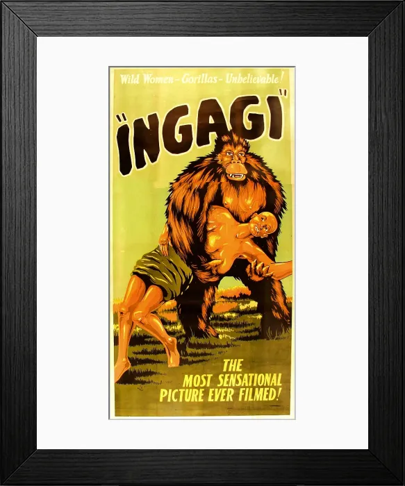 Framed Print : INGAGI, 1930 Framed Print : INGAGI, 1930