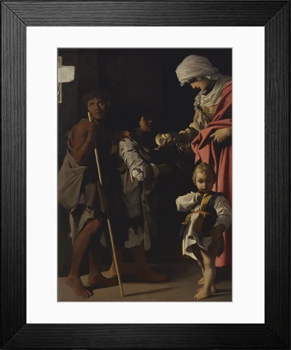 Framed Print : Charity (La Carit), by Bartolomeo Schedoni, 1611, 17th Century, oil on canvas, 180 x 128 cm - Italy, Campania, Naples, National Museum of Capodimonte, Farnese Collection Framed Print : Charity (La Carit), by Bartolomeo Schedoni, 1611, 17th Century, oil on canvas, 180 x 128 cm - Italy, Campania, Naples, National Museum of Capodimonte, Farnese Collection
