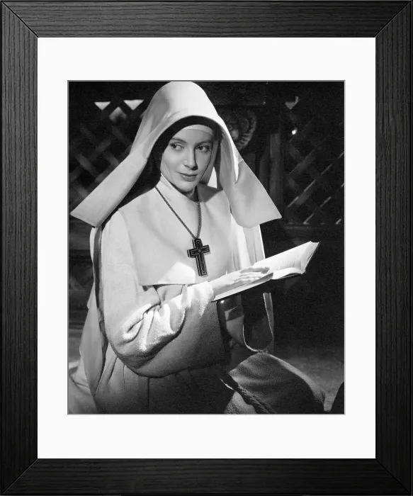 Framed Print : BLACK NARCISSUS, Deborah Kerr, 1947 Framed Print : BLACK NARCISSUS, Deborah Kerr, 1947
