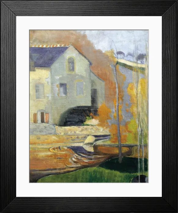 Framed Print : GAUGUIN, Paul (1848-1903). Brittany Landscape: the David Mill. 1894. Left detail. Symbolism. Pont-Aven school. Oil on canvas. FRANCE. Paris. Muse d'Orsay (Orsay Museum) Framed Print : GAUGUIN, Paul (1848-1903). Brittany Landscape: the David Mill. 1894. Left detail. Symbolism. Pont-Aven school. Oil on canvas. FRANCE. Paris. Muse d'Orsay (Orsay Museum)