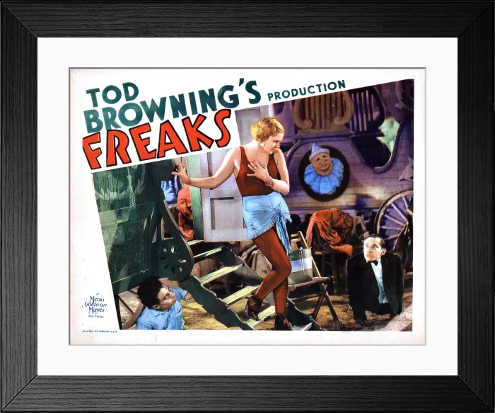Framed Print : FREAKS, from left, Angelo Rossitto, Olga Baclanova, Johnny Eck, 1932 Framed Print : FREAKS, from left, Angelo Rossitto, Olga Baclanova, Johnny Eck, 1932