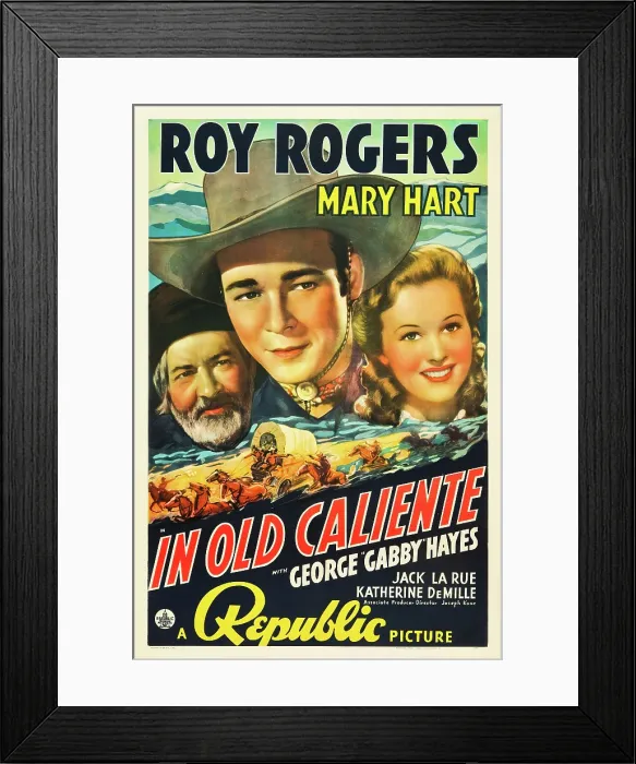 Framed Print : IN OLD CALIENTE, George Gabby Hayes, Roy Rogers, Mary Hart, 1939 Framed Print : IN OLD CALIENTE, George Gabby Hayes, Roy Rogers, Mary Hart, 1939