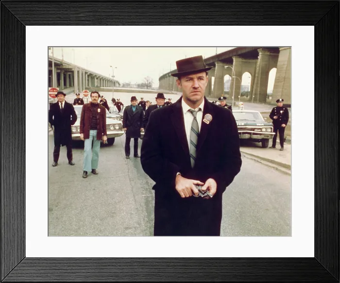 Framed Print : THE FRENCH CONNECTION, Gene Hackman, 1971, TM & Copyright (c) 20th Century Fox Film Corp. / courtesy Everett Collection Framed Print : THE FRENCH CONNECTION, Gene Hackman, 1971, TM & Copyright (c) 20th Century Fox Film Corp. / courtesy Everett Collection