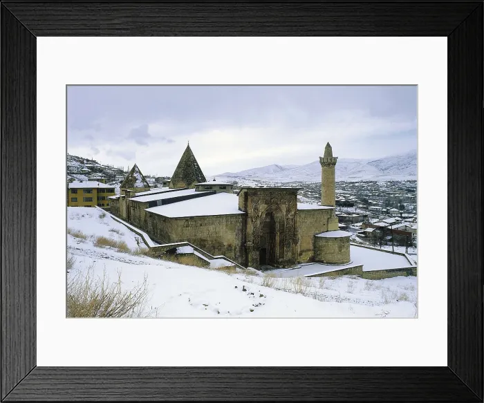 Framed Print : AHLAT, Hrremsah of (13th c.). Divrigi Great Mosque and Hospital. 1228-1229. TURKEY. CENTRAL ANATOLIA. Divrigi. Great Mosque. Islamic art. AISA / Everett Collection**US SALES ONLY**