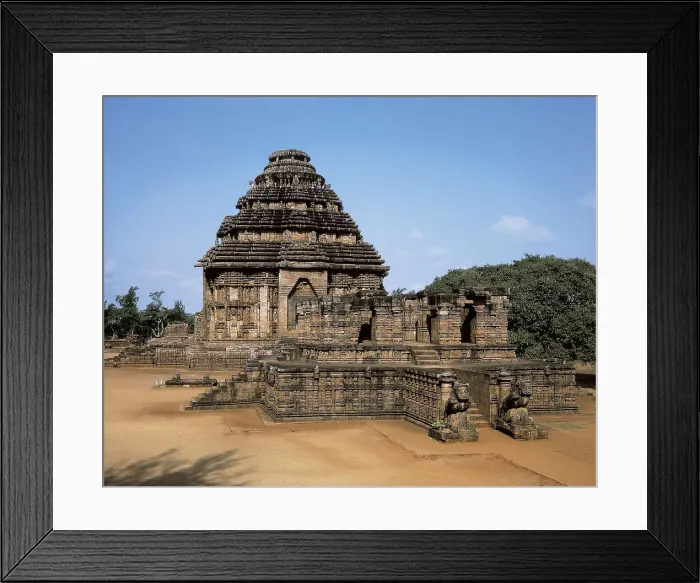Framed Print : INDIA. ORISSA. Konarak. The Sun Temple (1250). AISA / Everett Collection**US SALES ONLY** Framed Print : INDIA. ORISSA. Konarak. The Sun Temple (1250). AISA / Everett Collection**US SALES ONLY**