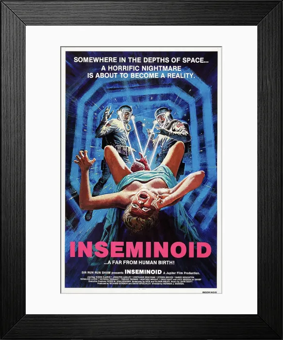 Framed Print : INSEMINOID, US poster art, 1981, Almi Cinema 5 / courtesy Everett Collection Framed Print : INSEMINOID, US poster art, 1981, Almi Cinema 5 / courtesy Everett Collection
