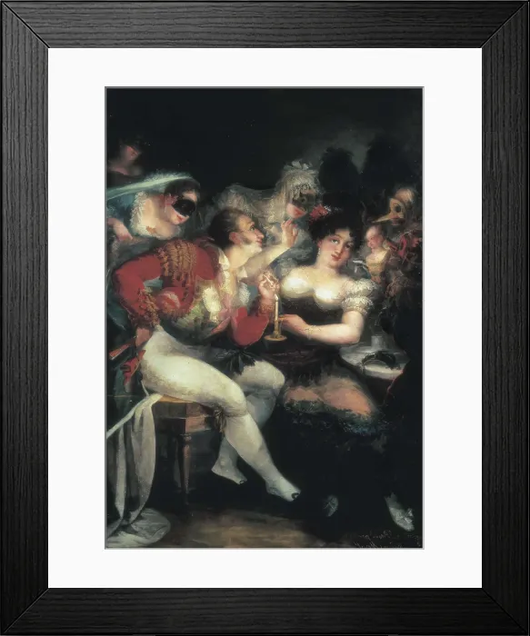 Framed Print : MAYOL, Salvador (1775-1834). A Caf at Carnival. 1824. Romanesque art. Oil on canvas. SPAIN. Barcelona. National Art Museum of Catalonia. AISA / Everett Collection**US SALES ONLY** Framed Print : MAYOL, Salvador (1775-1834). A Caf at Carnival. 1824. Romanesque art. Oil on canvas. SPAIN. Barcelona. National Art Museum of Catalonia. AISA / Everett Collection**US SALES ONLY**
