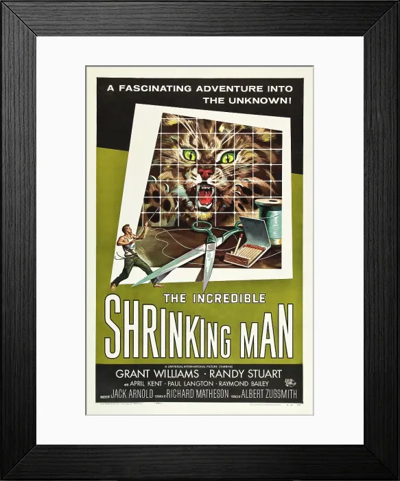 Framed Print : THE INCREDIBLE SHRINKING MAN, 1957