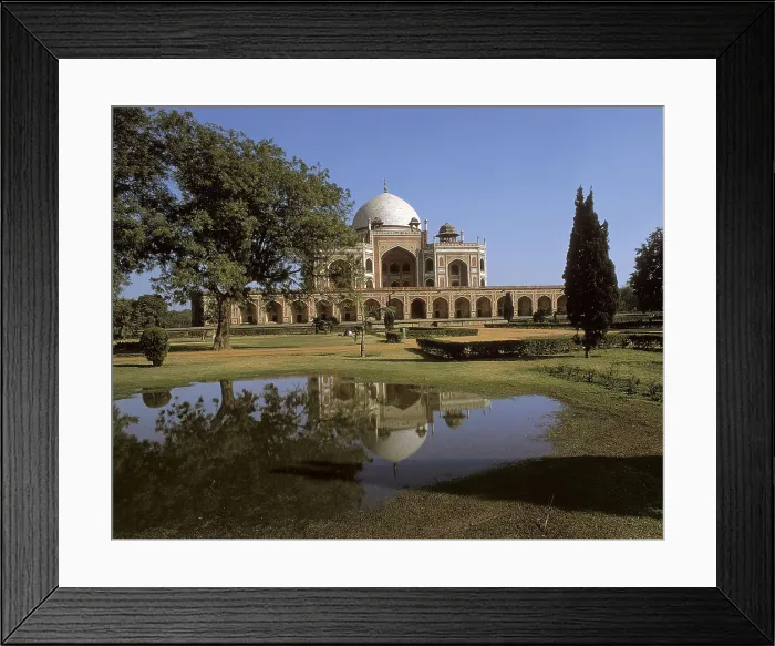 Framed Print : GUIYAS, Mirak Mirza (16th c.). Humayun's Tomb. 1564-1572. INDIA. DELHI. Delhi. Islamic art. AISA / Everett Collection**US SALES ONLY** Framed Print : GUIYAS, Mirak Mirza (16th c.). Humayun's Tomb. 1564-1572. INDIA. DELHI. Delhi. Islamic art. AISA / Everett Collection**US SALES ONLY**