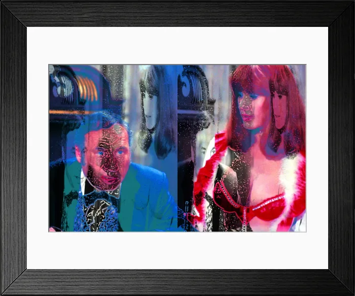Framed Print : BLAZING SADDLES, Mel Brooks, Robyn Hilton, 1974
