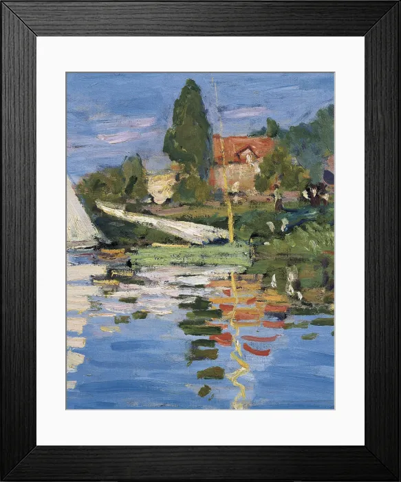 Framed Print : MONET, Claude (1840-1926). Regatta at Argenteuil. 1872. Right detail. Impressionism. Oil on canvas. FRANCE. Paris. Muse d'Orsay (Orsay Museum) Framed Print : MONET, Claude (1840-1926). Regatta at Argenteuil. 1872. Right detail. Impressionism. Oil on canvas. FRANCE. Paris. Muse d'Orsay (Orsay Museum)