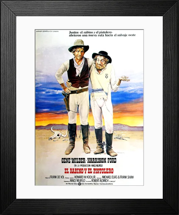 Framed Print : THE FRISCO KID, from left, Harrison Ford, Gene Wilder, 1979, Warner Brothers / courtesy Everett Collection Framed Print : THE FRISCO KID, from left, Harrison Ford, Gene Wilder, 1979, Warner Brothers / courtesy Everett Collection