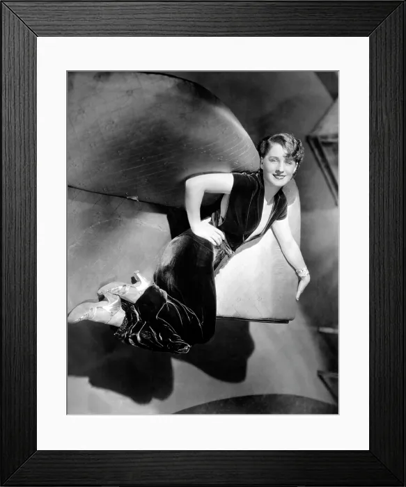 Framed Print : A FREE SOUL, Norma Shearer, 1931