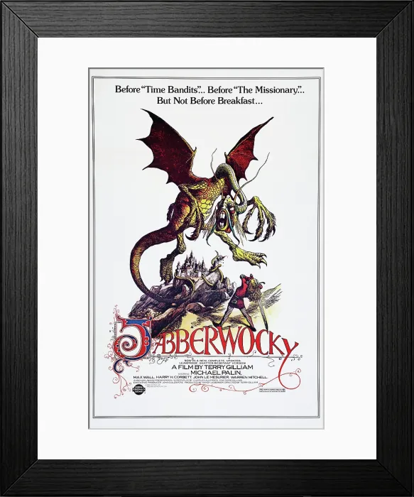 Framed Print : JABBERWOCKY, US poster art, 1977. Columbia Pictures / courtesy Everett Collection