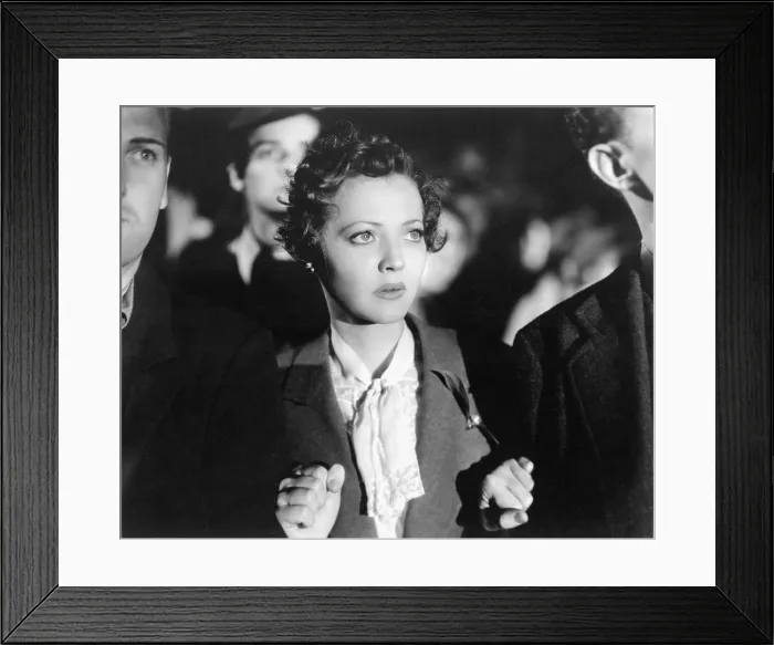 Framed Print : FURY, Sylvia Sidney, 1936