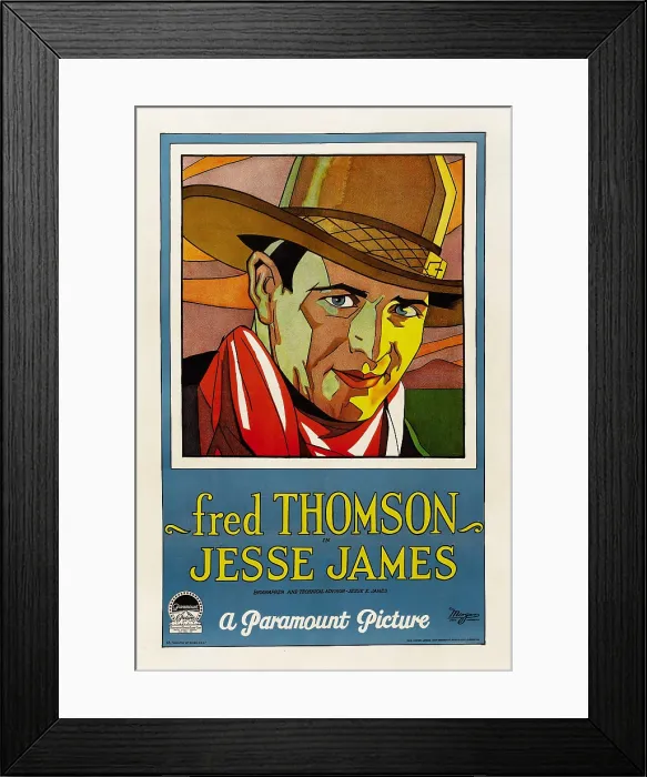 Framed Print : JESSE JAMES, Fred Thomson, 1927 Framed Print : JESSE JAMES, Fred Thomson, 1927