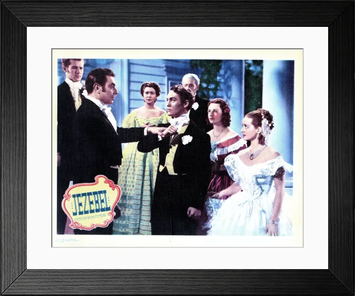 Framed Print : JEZEBEL, from left, George Brent, Fay Bainter, Richard Cromwell, Margaret Lindsay, Bette Davis, 1938 Framed Print : JEZEBEL, from left, George Brent, Fay Bainter, Richard Cromwell, Margaret Lindsay, Bette Davis, 1938