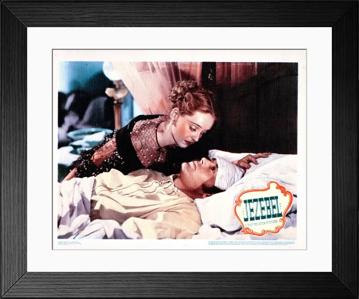 Framed Print : JEZEBEL, from left, Bette Davis, Henry Fonda, 1938