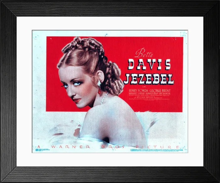 Framed Print : JEZEBEL, Bette Davis, 1938