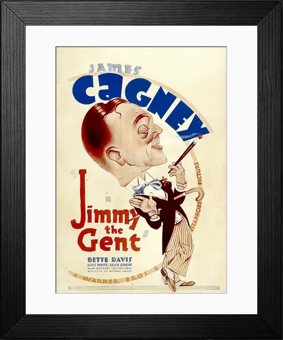 Framed Print : JIMMY THE GENT, James Cagney, 1934 Framed Print : JIMMY THE GENT, James Cagney, 1934