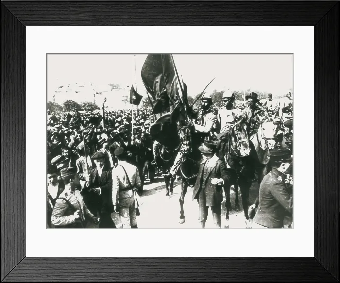 Framed Print : PORTUGAL. Lisbon. Portugal (1946). Salazar'a dictatorship. Celebration of the 36th anniversary of the proclamation of the Republic. AISA / Everett Collection**US SALES ONLY**