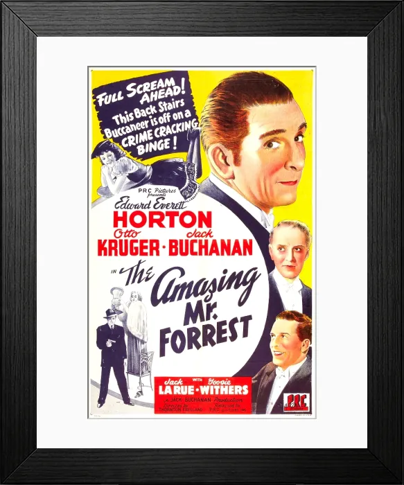 Framed Print : THE GANG'S ALL HERE, (aka THE AMAZING MR)