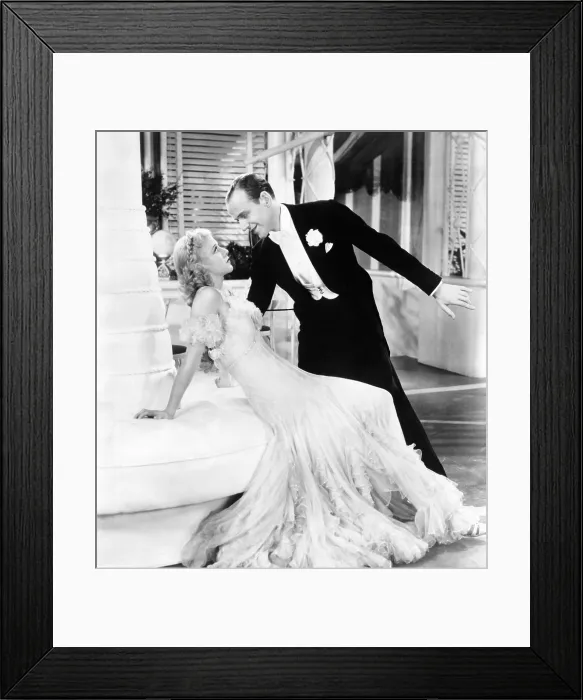 Framed Print : THE GAY DIVORCEE, Ginger Rogers, Fred Astaire, 1934