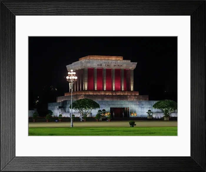 Framed Print : Mausoleum of Ho Chi Minh, the independence leader of Vietnam in both the French Indo-Chinese war (1946-1955), the Vietnam War (1955-1975). (BSLOC_2023_8_58) Framed Print : Mausoleum of Ho Chi Minh, the independence leader of Vietnam in both the French Indo-Chinese war (1946-1955), the Vietnam War (1955-1975). (BSLOC_2023_8_58)