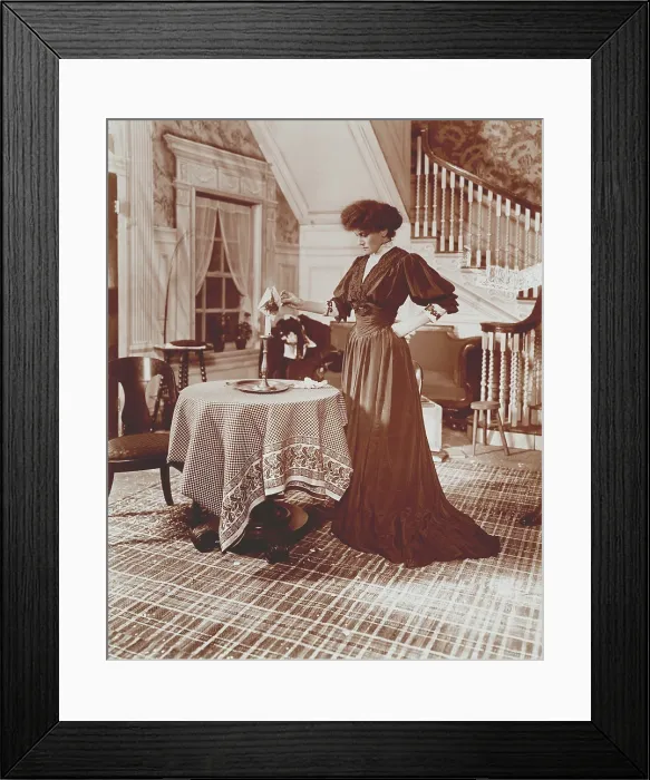 Framed Print : Bertha Kalich as Miriam Friedlander in THE KREUTZER SONATA, performed on Broadway, 1906