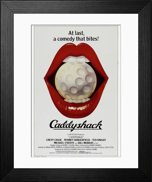 Framed Print : CADDYSHACK, US poster, 1980, Warner Brothers / courtesy Everett Collection
