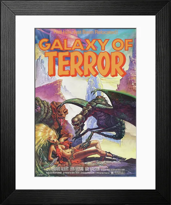 Framed Print : GALAXY OF TERROR, US poster, 1981, New World Pictures / courtesy Everett Collection