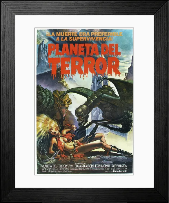 Framed Print : GALAXY OF TERROR, (aka PLANETA DEL TERROR), Argentinan poster, 1981, New World Pictures / courtesy Everett Collection Framed Print : GALAXY OF TERROR, (aka PLANETA DEL TERROR), Argentinan poster, 1981, New World Pictures / courtesy Everett Collection