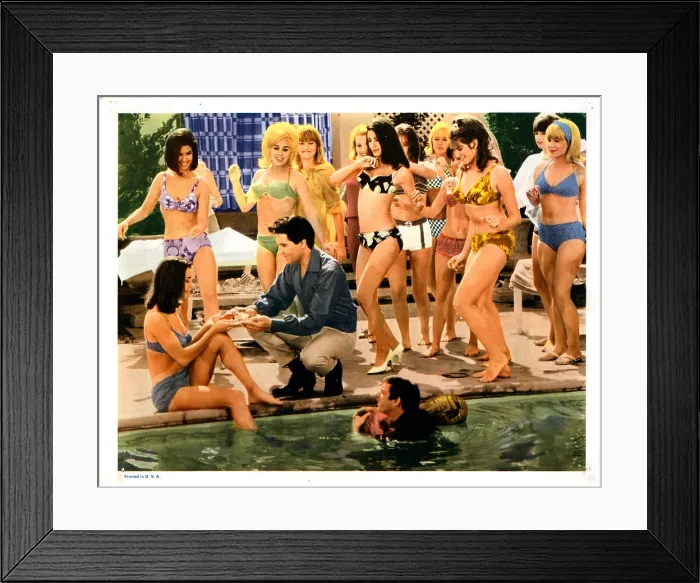 Framed Print : SPINOUT, (originally titled CALIFORNIA HOLIDAY), Elvis Presley, 1966