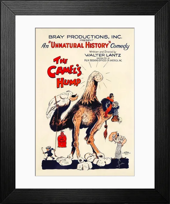 Framed Print : THE CAMEL'S HUMP (aka HOW THE CAMEL GOT HIS HUMP), 1925