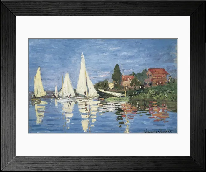 Framed Print : MONET, Claude (1840-1926). Regatta at Argenteuil. 1872. Impressionism. Oil on canvas. FRANCE. Paris. Muse d'Orsay (Orsay Museum). AISA / Everett Collection**US SALES ONLY** Framed Print : MONET, Claude (1840-1926). Regatta at Argenteuil. 1872. Impressionism. Oil on canvas. FRANCE. Paris. Muse d'Orsay (Orsay Museum). AISA / Everett Collection**US SALES ONLY**