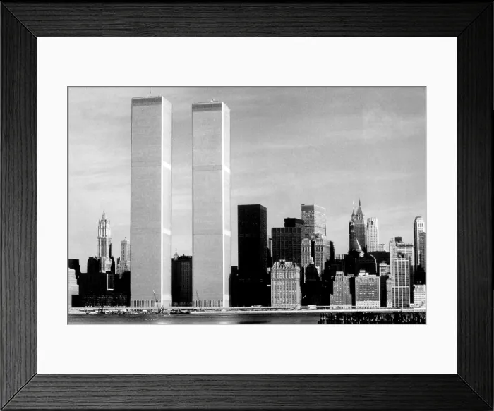 Framed Print : WORLD TRADE CENTER, Twin Towers, 1976.. Courtesy: CSU Archives / Everett Collection Framed Print : WORLD TRADE CENTER, Twin Towers, 1976.. Courtesy: CSU Archives / Everett Collection
