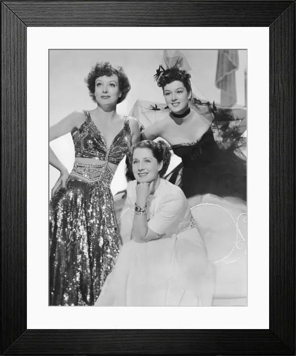 Framed Print : THE WOMEN, from left: Joan Crawford, Norma Shearer, Rosalind Russell, 1939 Framed Print : THE WOMEN, from left: Joan Crawford, Norma Shearer, Rosalind Russell, 1939