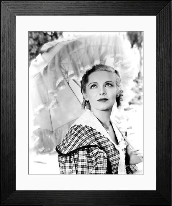 Framed Print : THE WORLD MOVES ON, Madeleine Carroll, 1934. TM & Copyright 20th Century Fox Film Corp. All rights reserved / courtesy Everett Collection