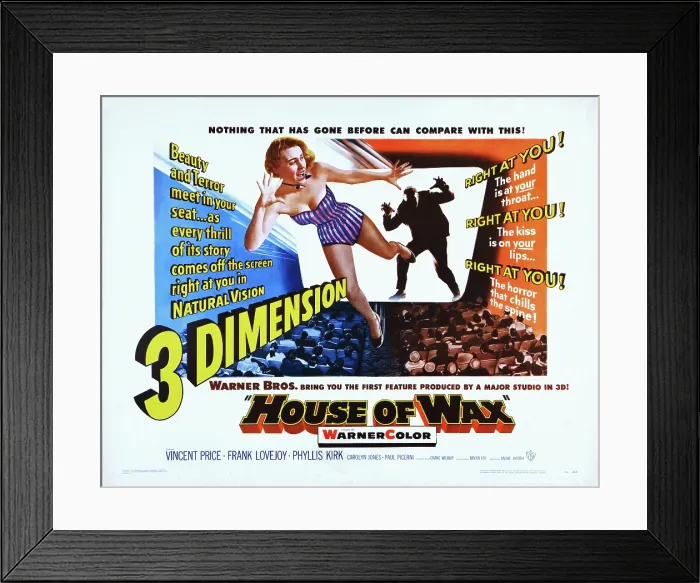 Framed Print : HOUSE OF WAX, 1953 Framed Print : HOUSE OF WAX, 1953