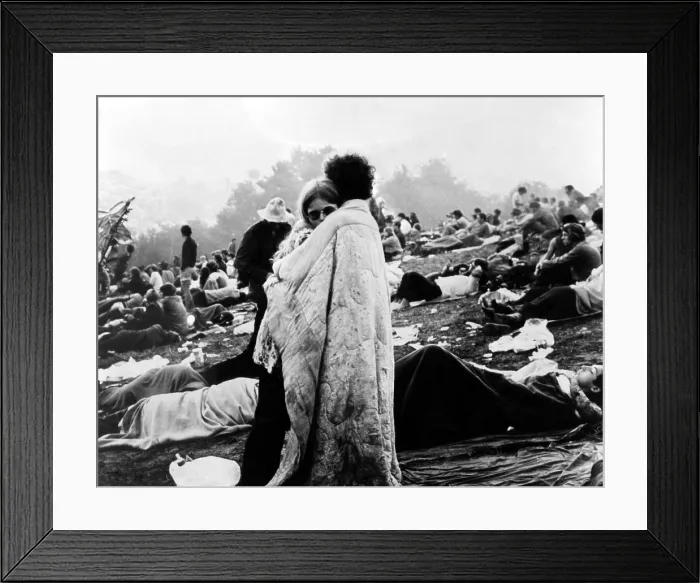 Framed Print : WOODSTOCK, 1970 Framed Print : WOODSTOCK, 1970