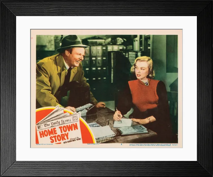 Framed Print : HOME TOWN STORY, from left: Alan Hale Jr. Marilyn Monroe, 1951 Framed Print : HOME TOWN STORY, from left: Alan Hale Jr. Marilyn Monroe, 1951
